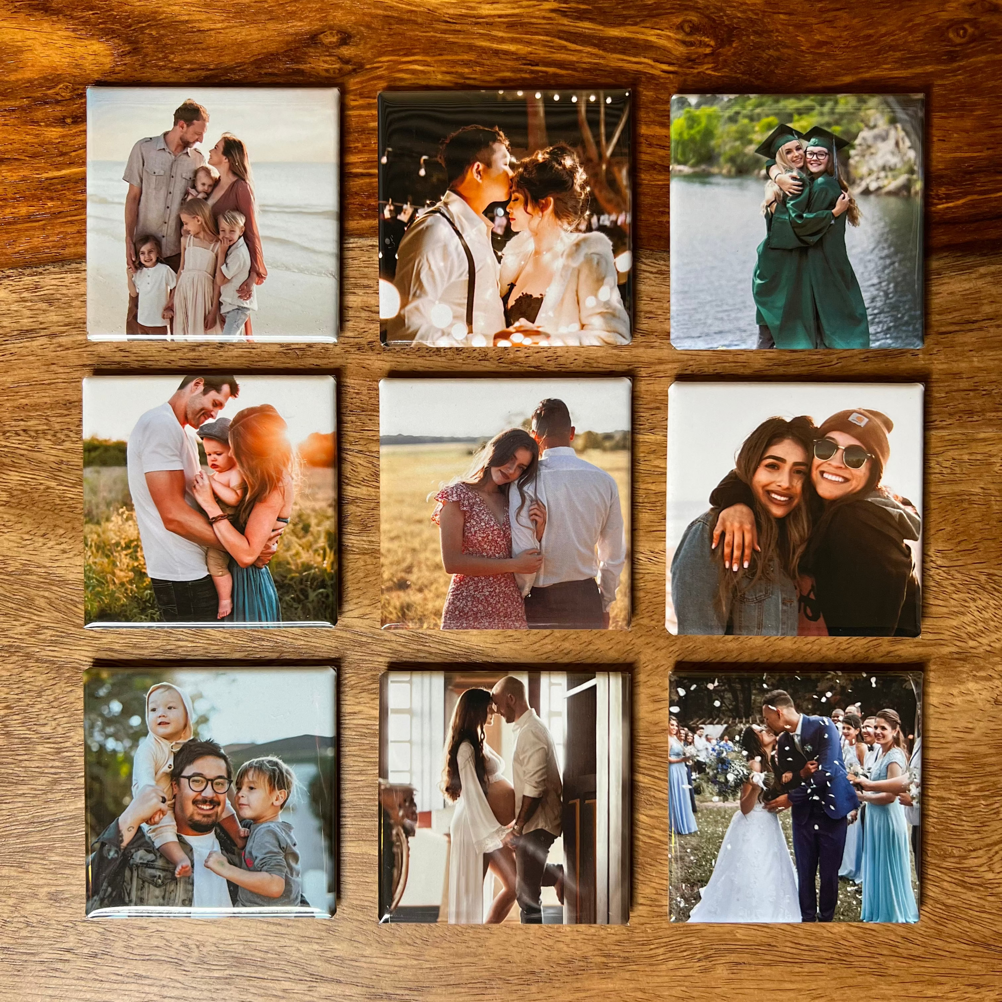Square Photo Magnets